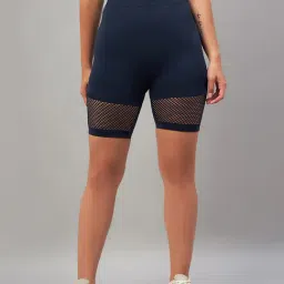 C9 Airwear Navy Self Design Sports Shorts-picture-32