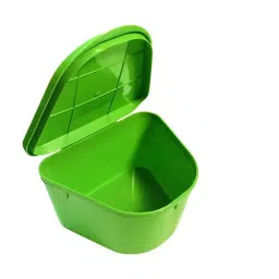 AS ONE Denture Case with Writing Space H980 Series Polypropylene Pink, H980-91 (Pack of 200 pcs) image 2