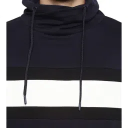 Red Tape Navy Regular Fit Full Sleeves Sweatshirt image 4