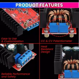 AmiciSolar Buck-Boost Converter 9-35 VDC 8.5 A Max Output Current with Adjustable Load image 5
