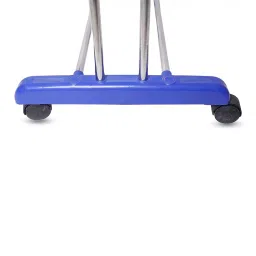 Peng Essentials 2-Tier_SS Stainless Steel Cloth Drying Stand Silver & Blue image 4