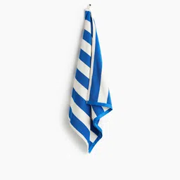 H&M Blue Pure Cotton Bath Sheet-picture-28