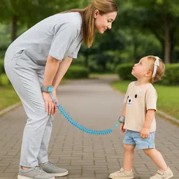 Bembika Anti-Lost Wrist Chain for Kids - Blue-picture-12