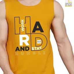 WOOSTRO Men Pack Of 2 Typography Printed Round Neck Cotton Slim Fit T-shirts-picture-36