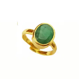 RAVIOUR LIFESTYLE Unisex Gold-Plated Panchdhatu Adjustable Finger Ring image 5