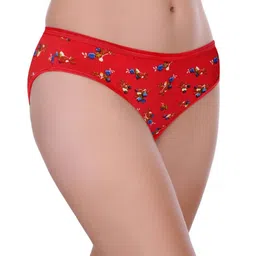 FEATHER LINE Pack of 6 Women Hipster Multicolor Briefs image 2