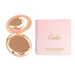 Oulac Sensual Touch Powder Sunkissed Bronzer- 10 g - BS03 Mocha-picture-14
