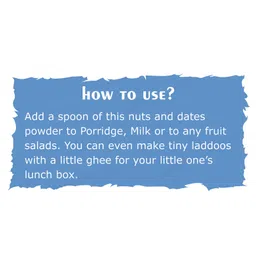 tummy friendly foods Premium Organic Dry Nuts powder and Dates Powder No Hidden Sugar No Additives No Chemicals - 100 gm image 4