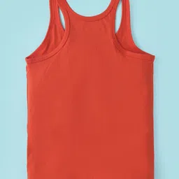 Bodycare Cotton Knit Sleeveless Vests with Spiderman Print Pack of 2 - Red & Grey image 5