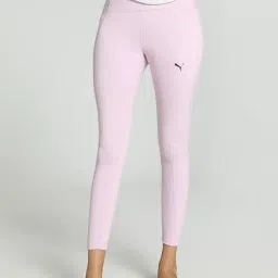 Puma Lilac Textured Pattern Sports Tights-picture-20