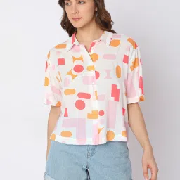 Vero Moda Multicolor Printed Shirt image 1