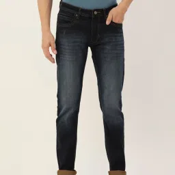 Peter England Jeans Navy Slim Fit Jeans image 1