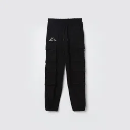 KAPPA Girls Black Cotton Printed Joggers-image-73