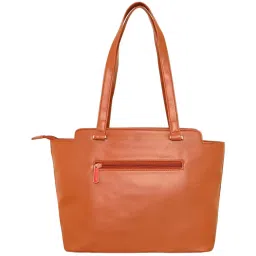 Pierre Cardin Tan Solid Tote Handbag image 2