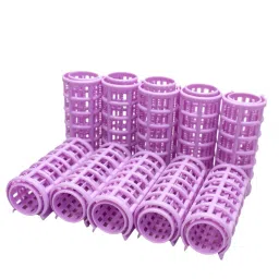 Beautiliss Multicolor Roller Curlers Clips For Women 25mm - Set Of 10 image 1