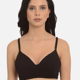 Mod & Shy Black Non Wired Padded T-Shirt Bra-picture-42