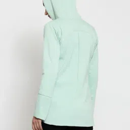 Belle Fille Sea Green Regular Fit Jacket-picture-19