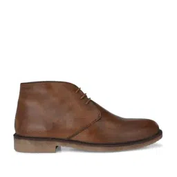 Carlo Romano Tan Men's Chukka Boots-picture-12