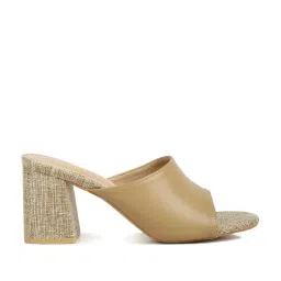 London Rag Women's Tan Casual Sandals image 1