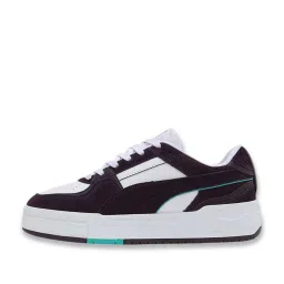 Puma Men's Mercedes-AMG Petronas F1 CA Pro Crush White & Black Casual Sneakers image 2