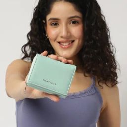 Fastrack Mint Green Pocket Essentials Tri-Fold Wallet-picture-23