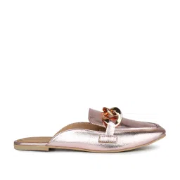 Inc.5 Women's Rose Gold Mule Shoes image 2