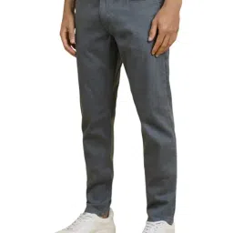 Allen Solly Grey Slim Fit Jeans image 3