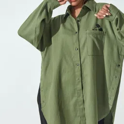 The Label Life Green Shirt image 1