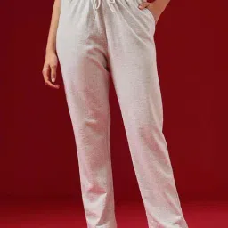 Clovia Grey Cotton Comfort Fit Pyjamas-picture-38