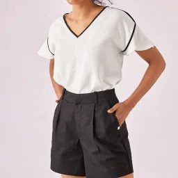 The Label Life Black Shorts image 1