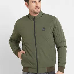 Being Human Green Regular Fit Jacket image 1