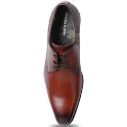 Gordon & Bros Men Tan Derby Shoes image 2
