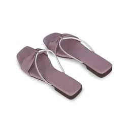 Shoestail Women Embellished T-Strap Flats with Bows image 2