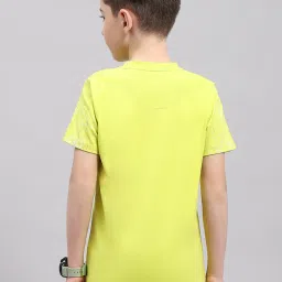 Monte Carlo Kids Lime Green Printed T-Shirt image 2