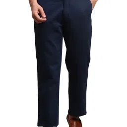 ColorPlus Blue  Regular Fit Trousers image 1