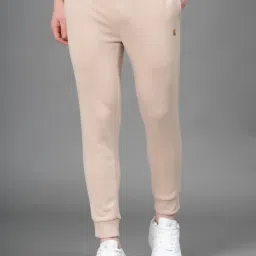 Red Tape Beige Regular Fit Joggers image 1