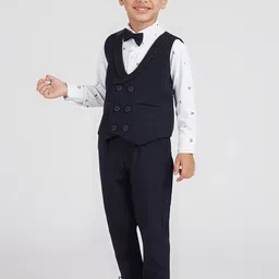 YK Boys Single-Breasted Four-Piece Suit image 5