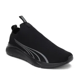 Puma Men's Softride Pro Echo Fling Black Walking Shoes image 2