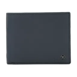Van Heusen Navy Leather Bi-Fold Wallet for Men image 1