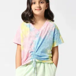 Pepe Jeans Kids Multicolor Tie Dye T-Shirt image 1