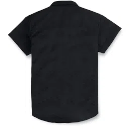 Gini & Jony Kids Black Printed Shirt image 2