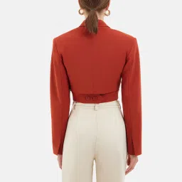 Kazo Rust Regular Fit Blazer image 2