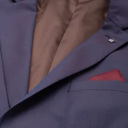 Louis Philippe Men Single-Breasted Slim Fit Formal 3-Piece Suit image 5