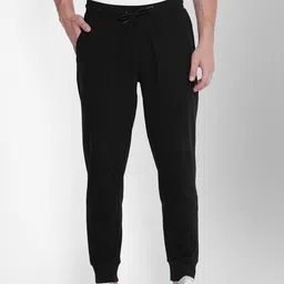 Red Tape Men Black Solid Joggers-picture-33