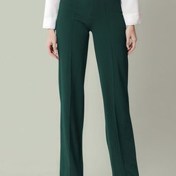Dream Beauty Fashion Maahir Women Straight Fit High-Rise Easy Wash Pleated Trousers-picture-18
