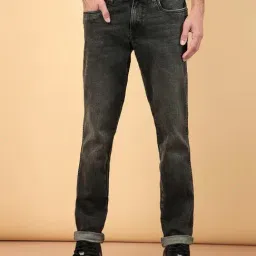 Wrangler Black Slim Fit Jeans-image-3