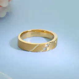 Malabar Gold and Diamonds 18k Gold Band Ring for Women-picture-29