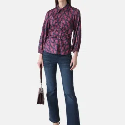 Kazo Multicolor Printed Shirt image 4