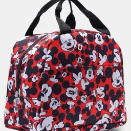 Forever Glam by Pantaloons Red Printed Lunch Bag image 3