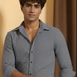 SZN Men Standard Casual Shirt image 3